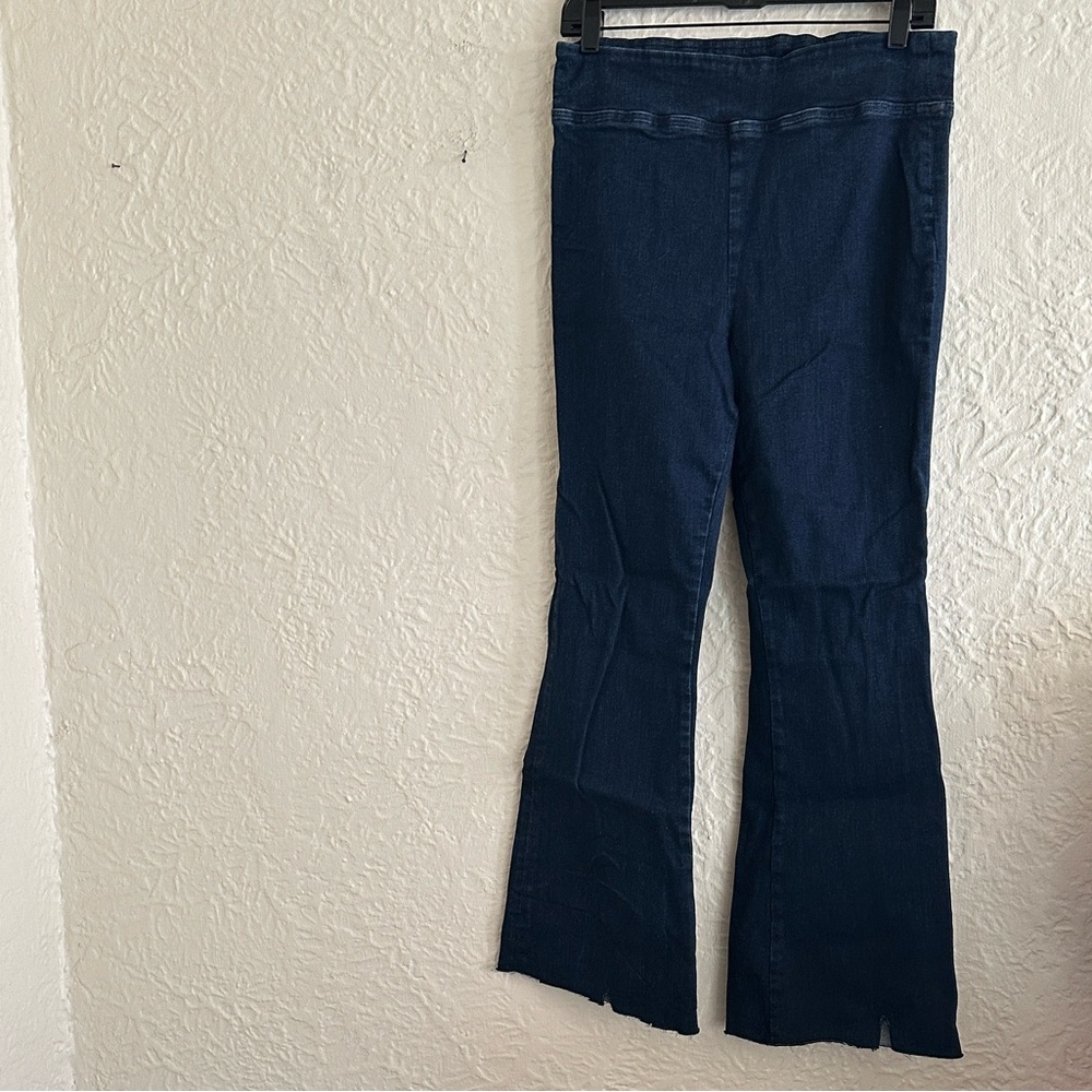 Frame The Jet Set Flare Jeans Dark Wash Cut Short 2 30 31 32